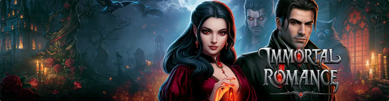 Immortal romance slot Banner 5